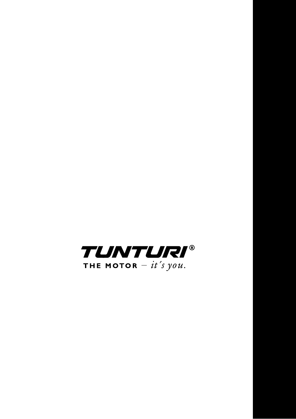 Tunturi J4F User Manual | Page 12 / 12