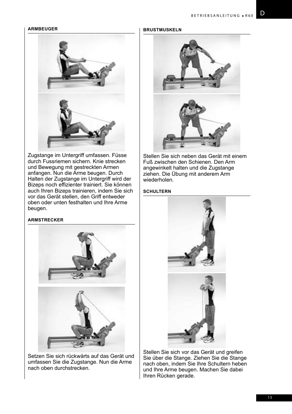 Tunturi R60 User Manual | Page 15 / 84