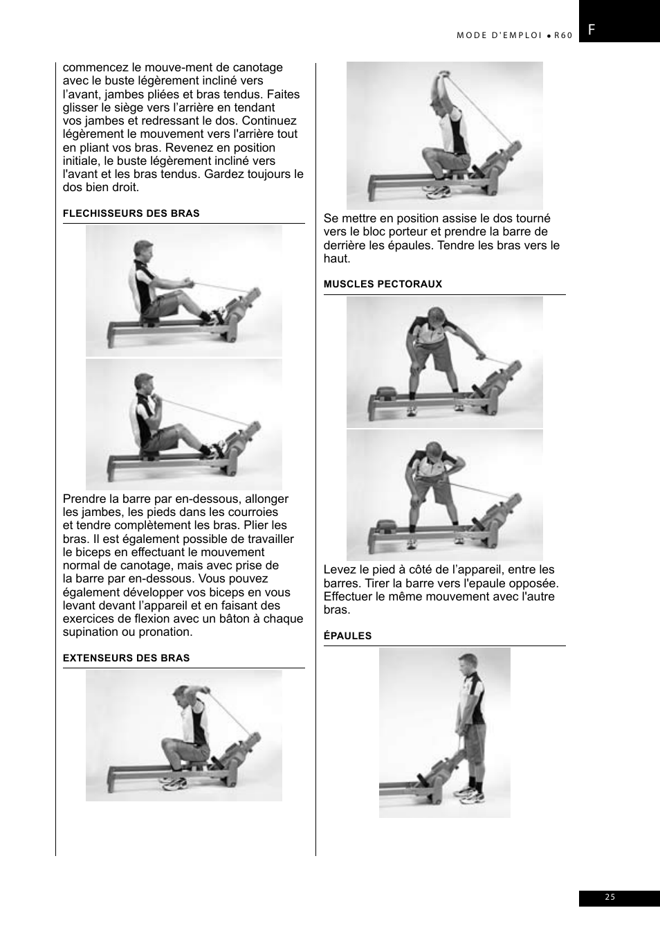 Tunturi R60 User Manual | Page 25 / 84
