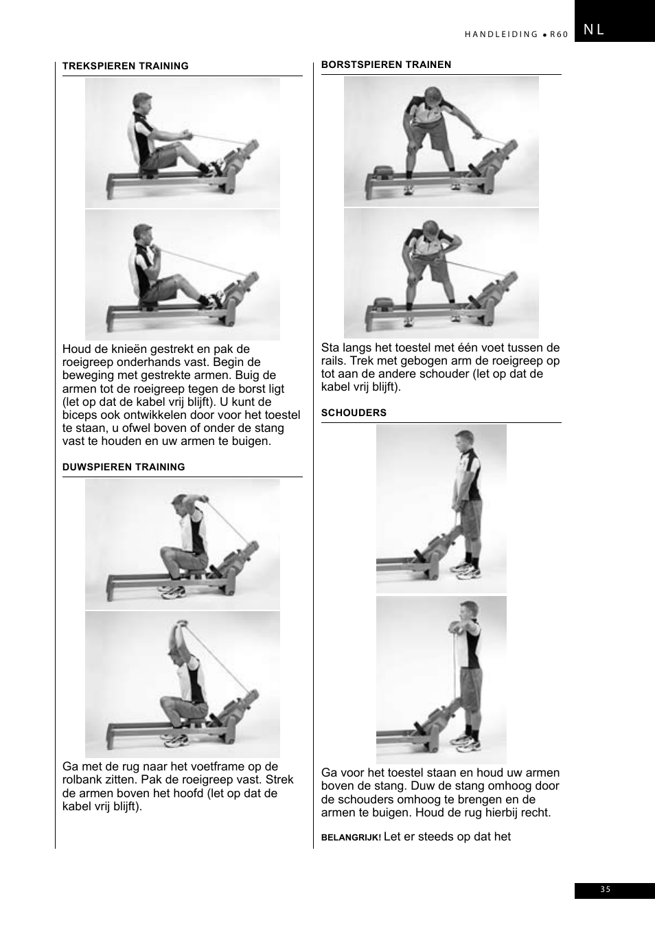 Tunturi R60 User Manual | Page 35 / 84