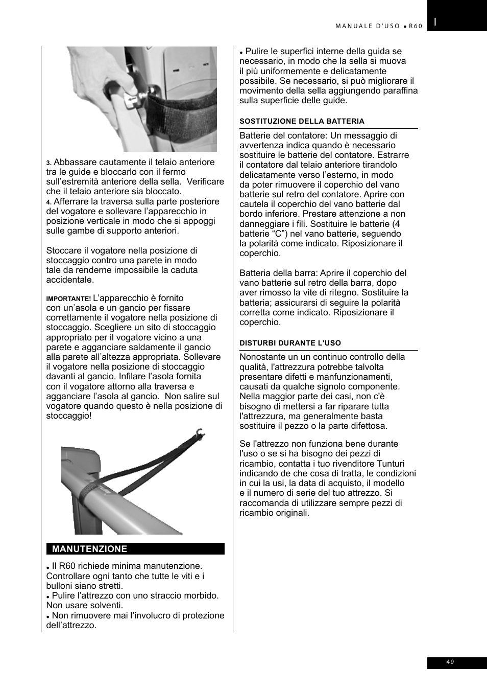 Tunturi R60 User Manual | Page 49 / 84