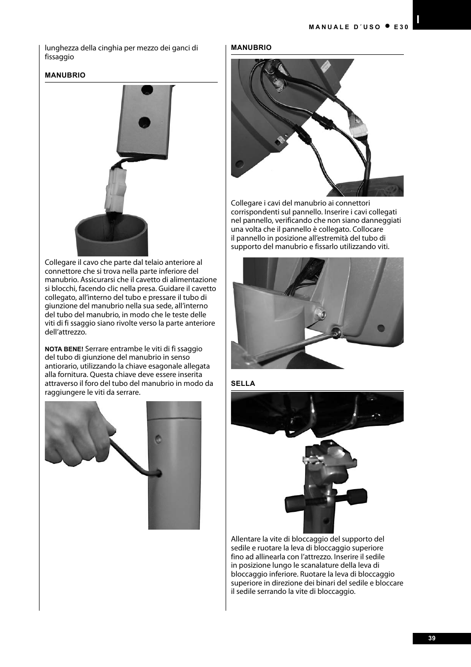 Tunturi E30 User Manual | Page 39 / 72