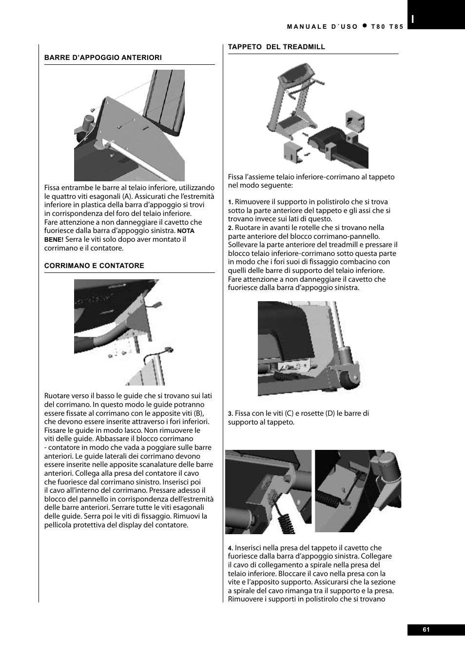 Tunturi T80 User Manual | Page 61 / 116