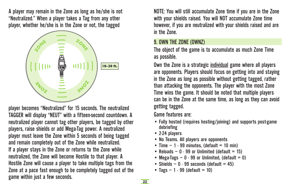 TAG Player System User Manual | Page 24 / 28