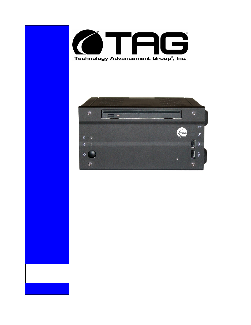 TAG SV-100-M-DVR User Manual | 54 pages