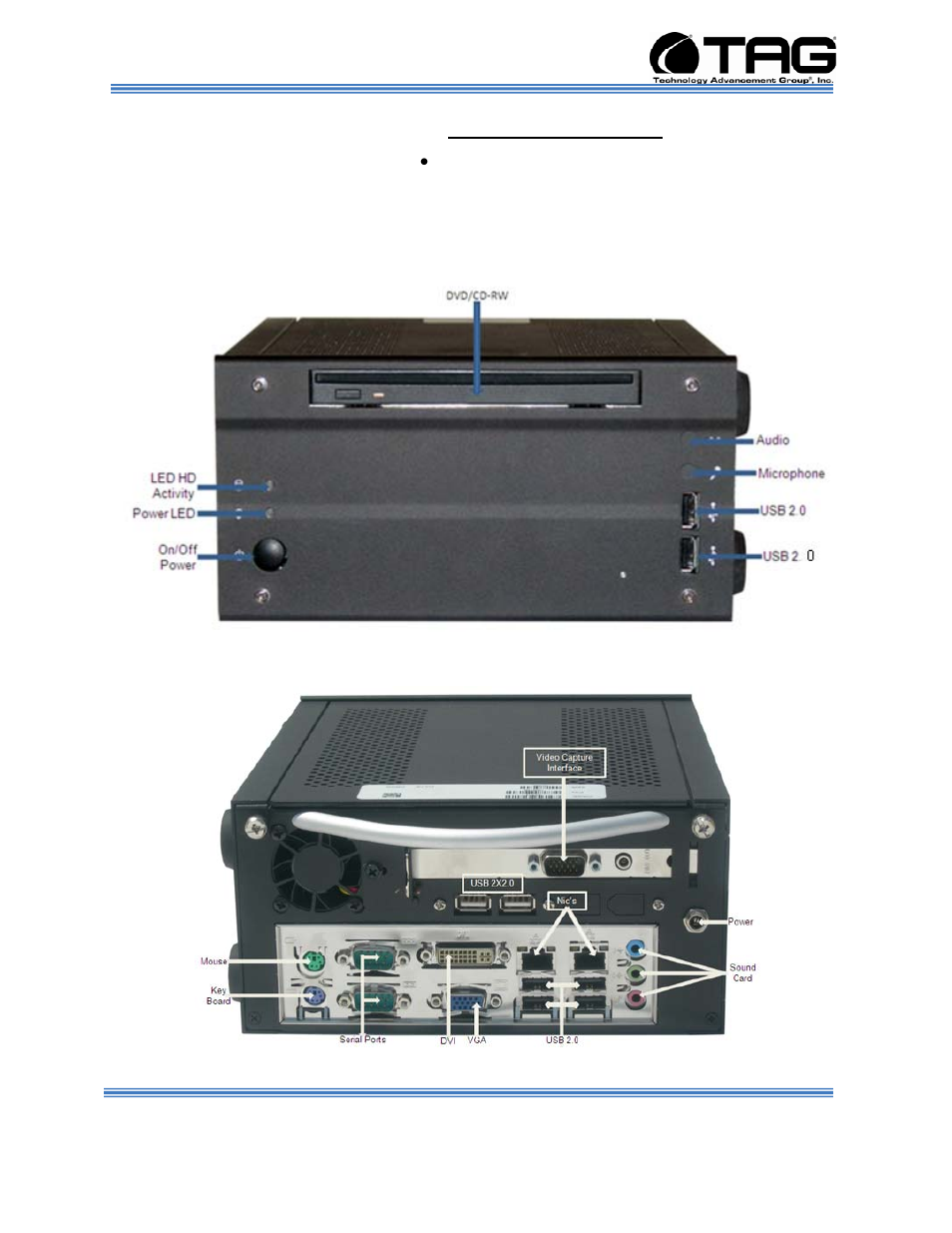 TAG SV-100-M-DVR User Manual | Page 18 / 54