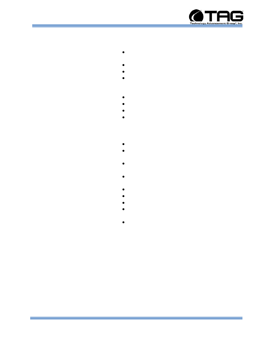 TAG SV-100-M-DVR User Manual | Page 22 / 54