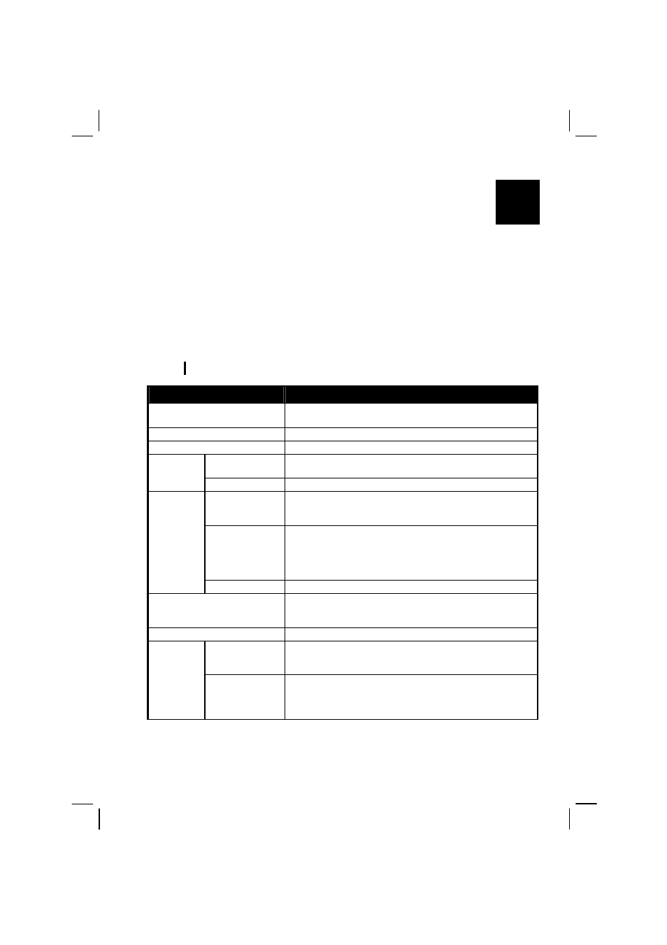 Specifications, Appendix | TAG MIL-BOOK 200 Series User Manual | Page 126 / 143