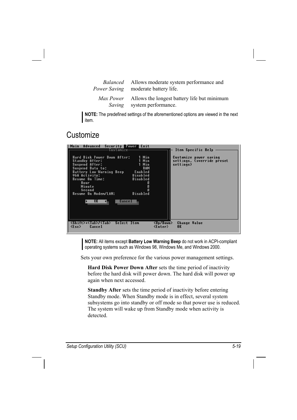 Customize | TAG MIL-BOOK 10 User Manual | Page 76 / 105