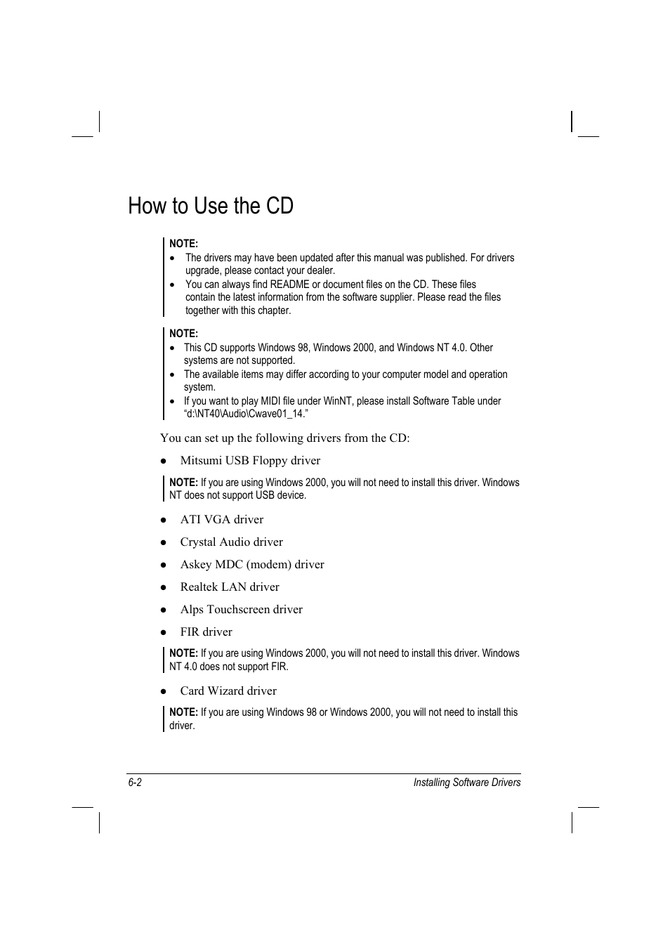 How to use the cd | TAG MIL-BOOK 10 User Manual | Page 81 / 105