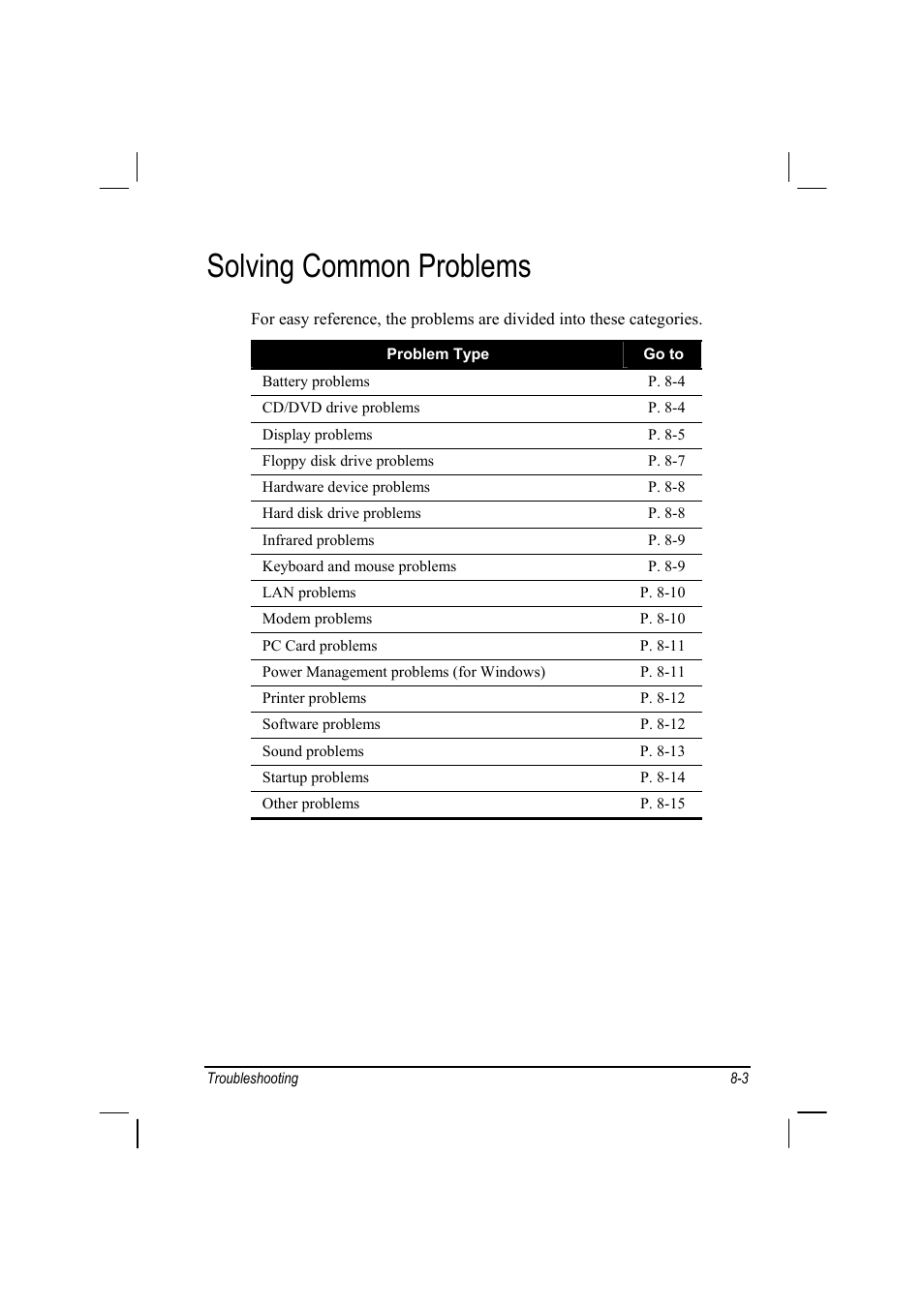 Solving common problems | TAG MIL-BOOK 10 User Manual | Page 91 / 105