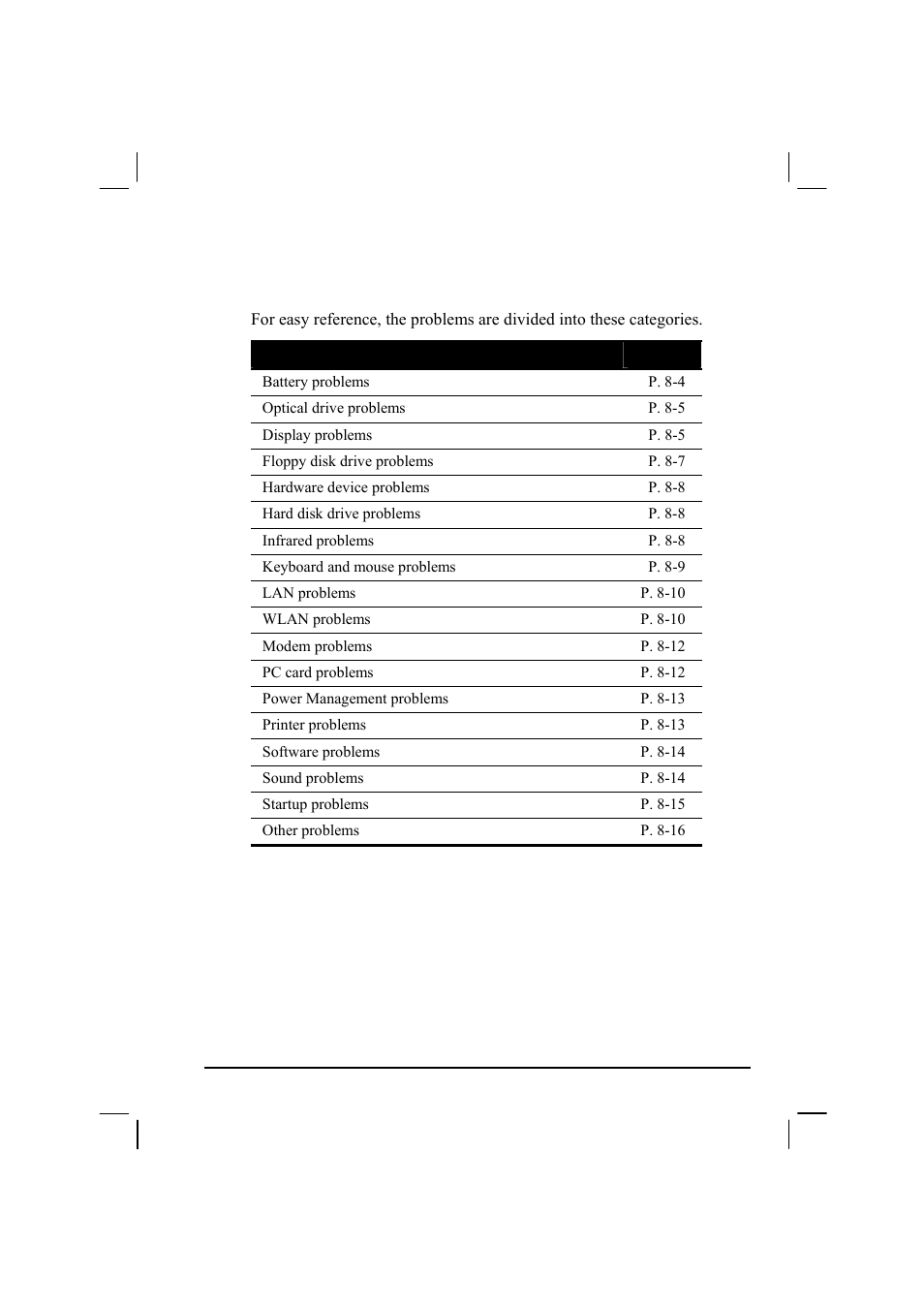 Solving common problems | TAG 20 User Manual | Page 119 / 147