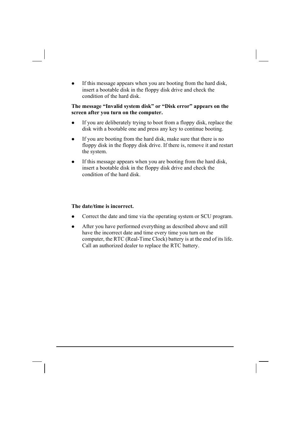 Other problems | TAG 20 User Manual | Page 132 / 147