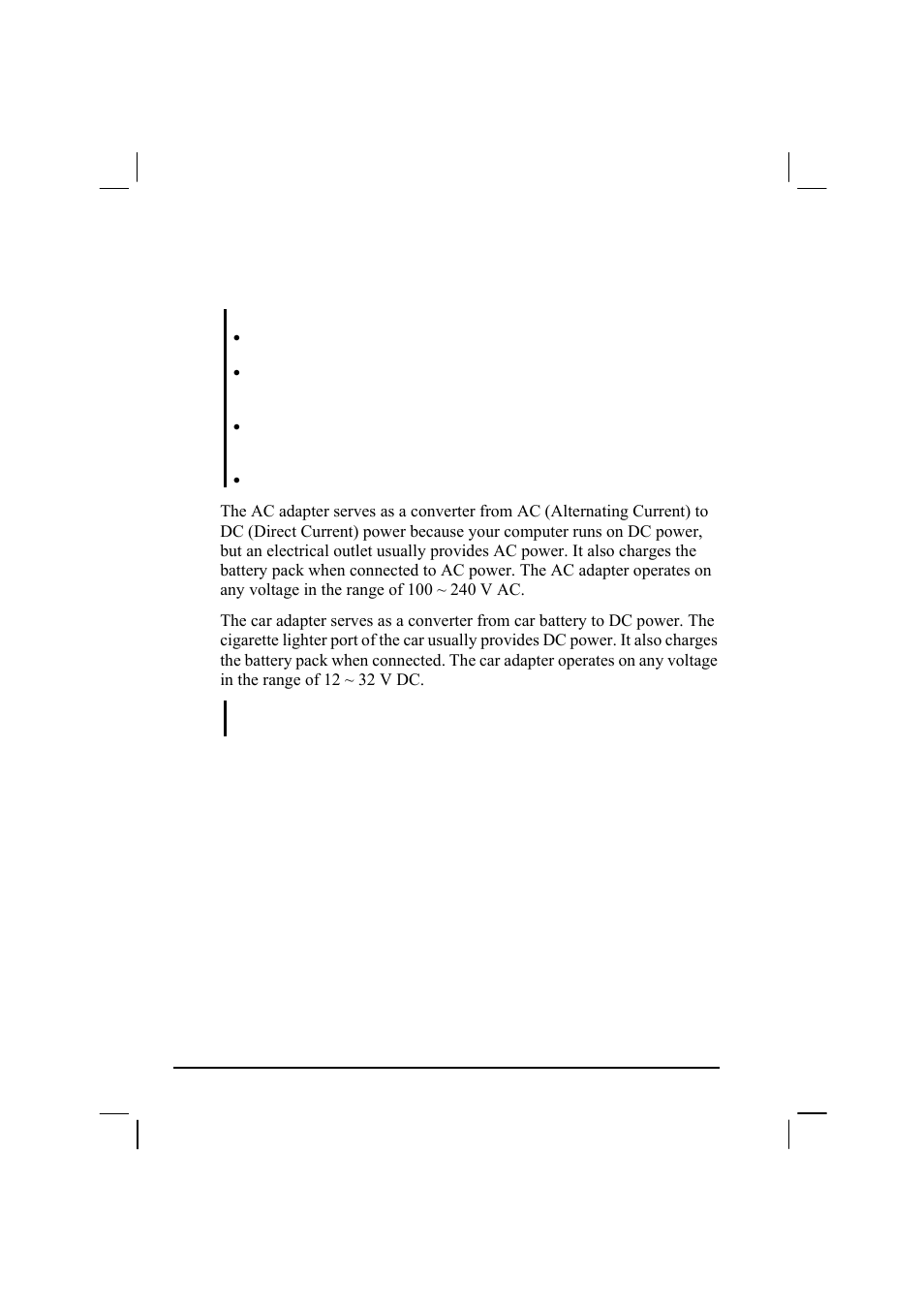 Ac and car adapter | TAG 20 User Manual | Page 67 / 147