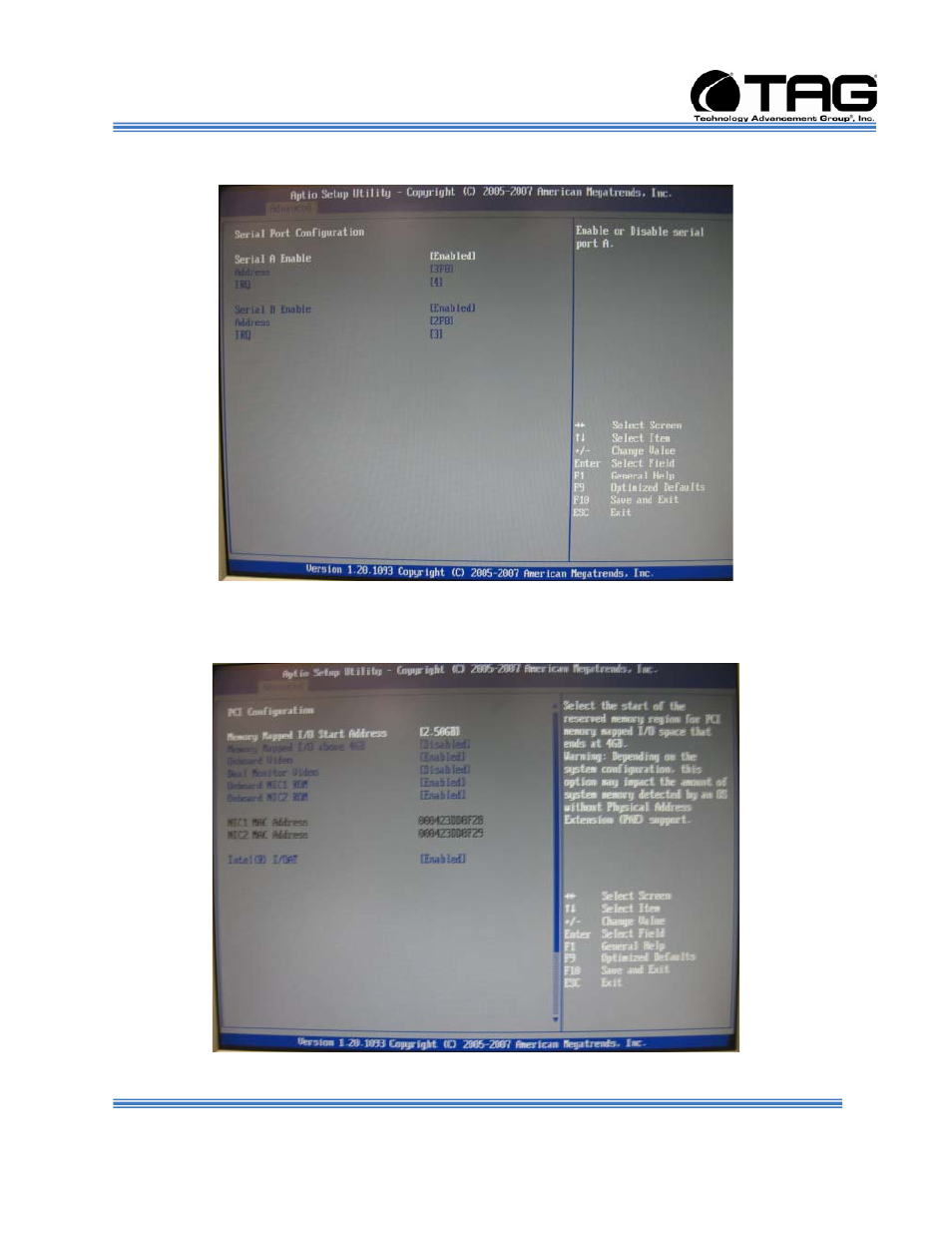 TAG SV-2003-X2 User Manual | Page 54 / 72