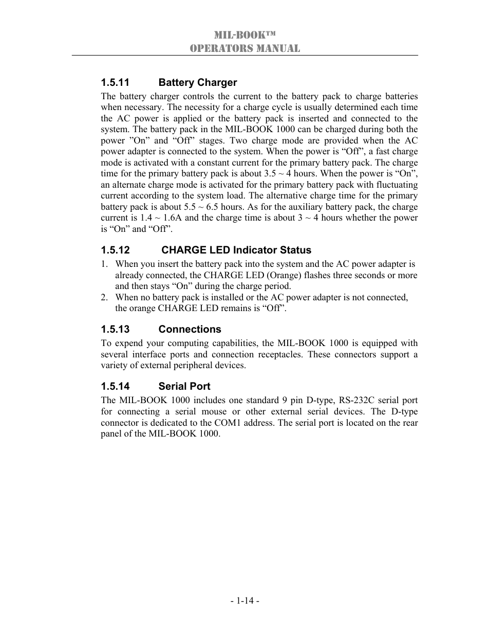 TAG 1000 User Manual | Page 27 / 64