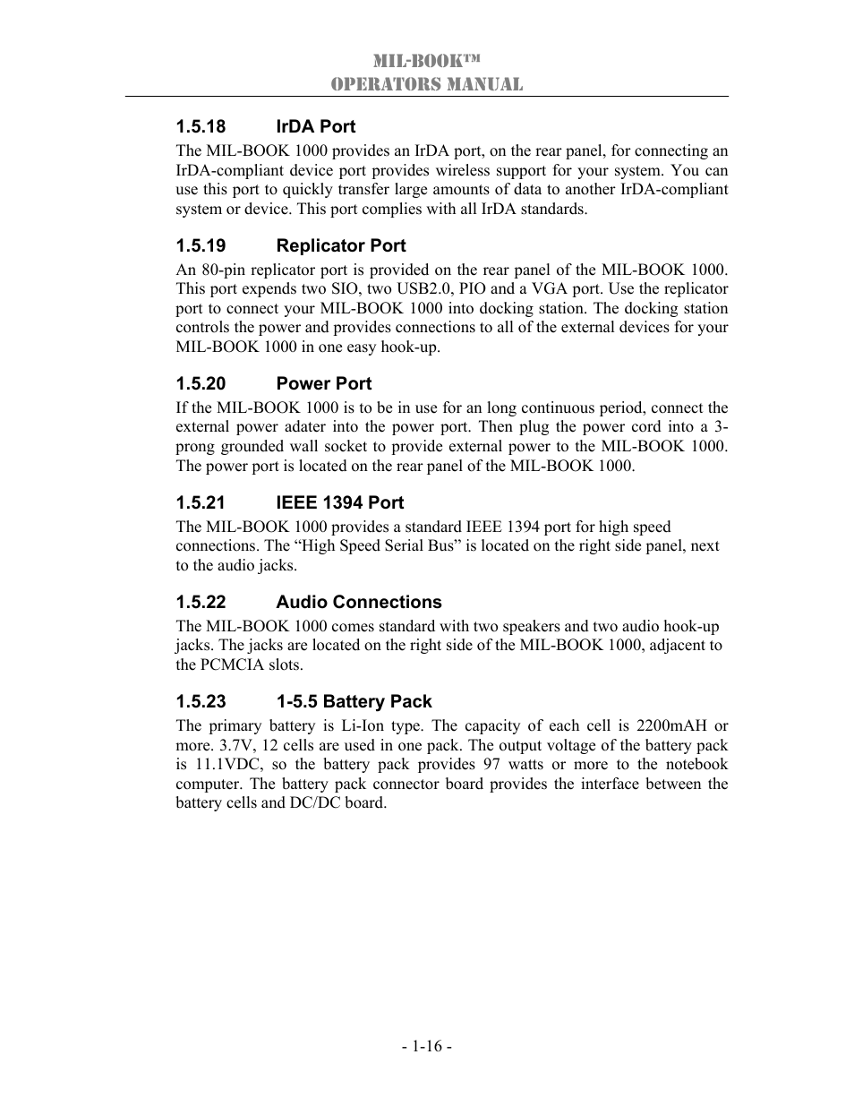 TAG 1000 User Manual | Page 29 / 64