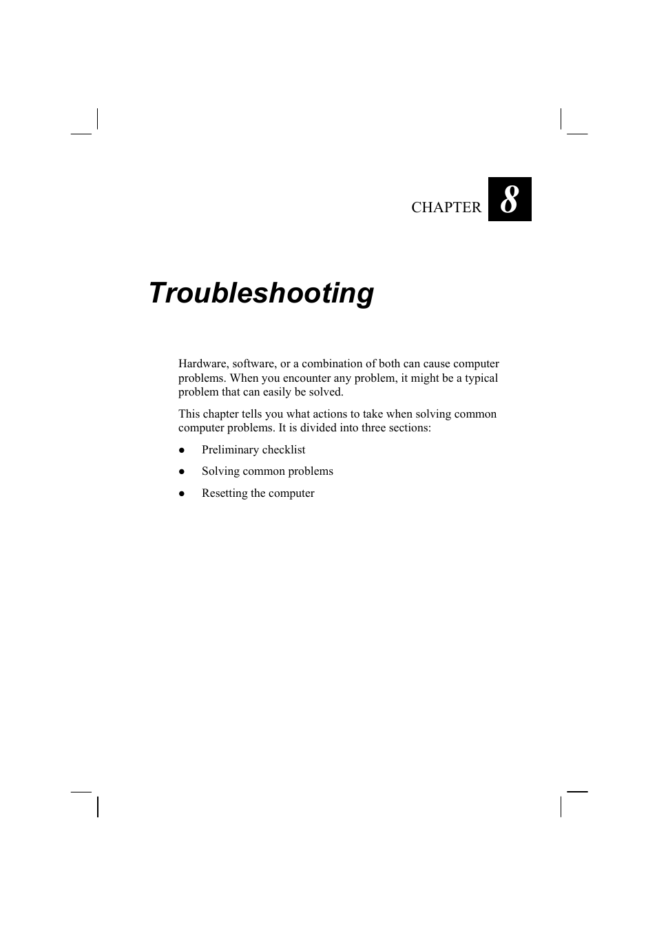 Troubleshooting | TAG MIL-BOOK 20 Series User Manual | Page 117 / 147