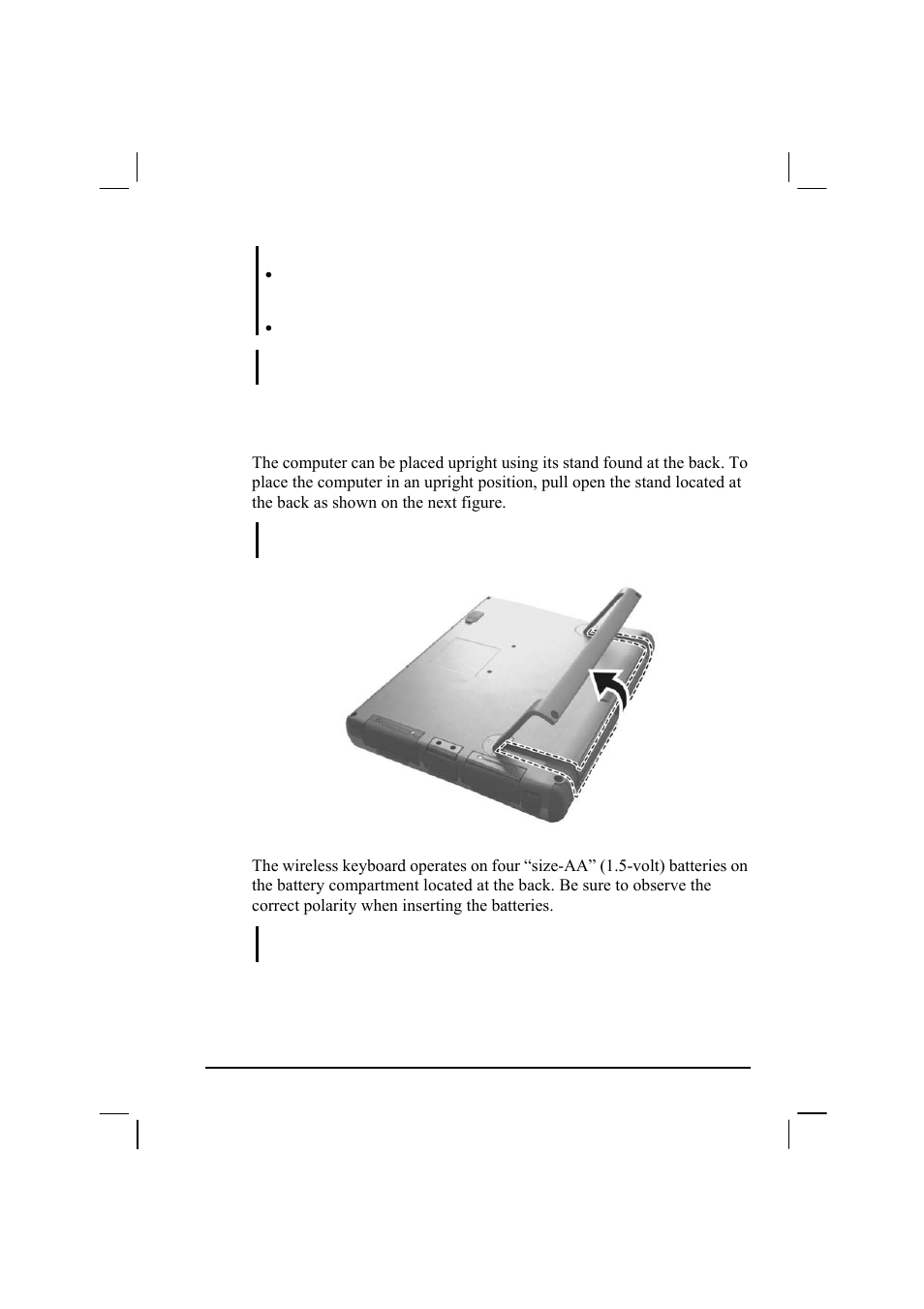 Positioning the tablet pc | TAG MIL-BOOK 20 Series User Manual | Page 27 / 147