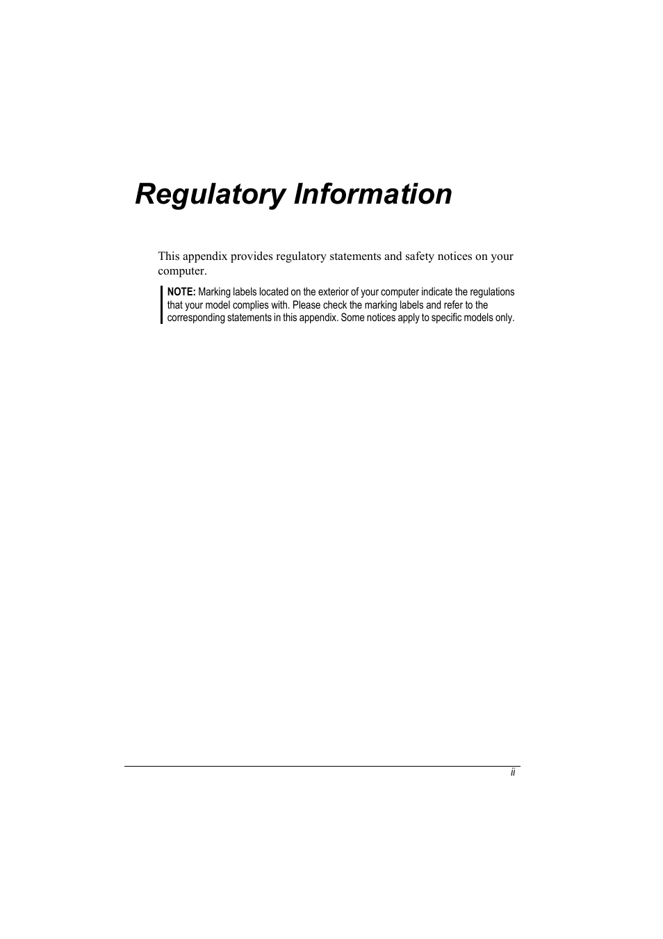 Regulatory information | TAG MIL-BOOK 20 Series User Manual | Page 4 / 147