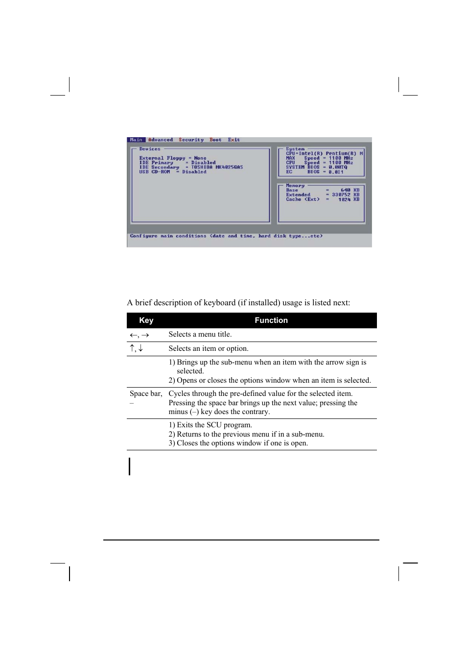 Moving around and making selections | TAG MIL-BOOK 20 Series User Manual | Page 87 / 147