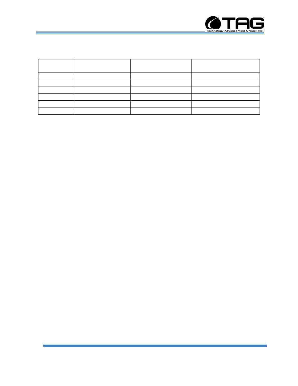 Document revision history | TAG CENTRIX SV-2000-X2 User Manual | Page 8 / 82