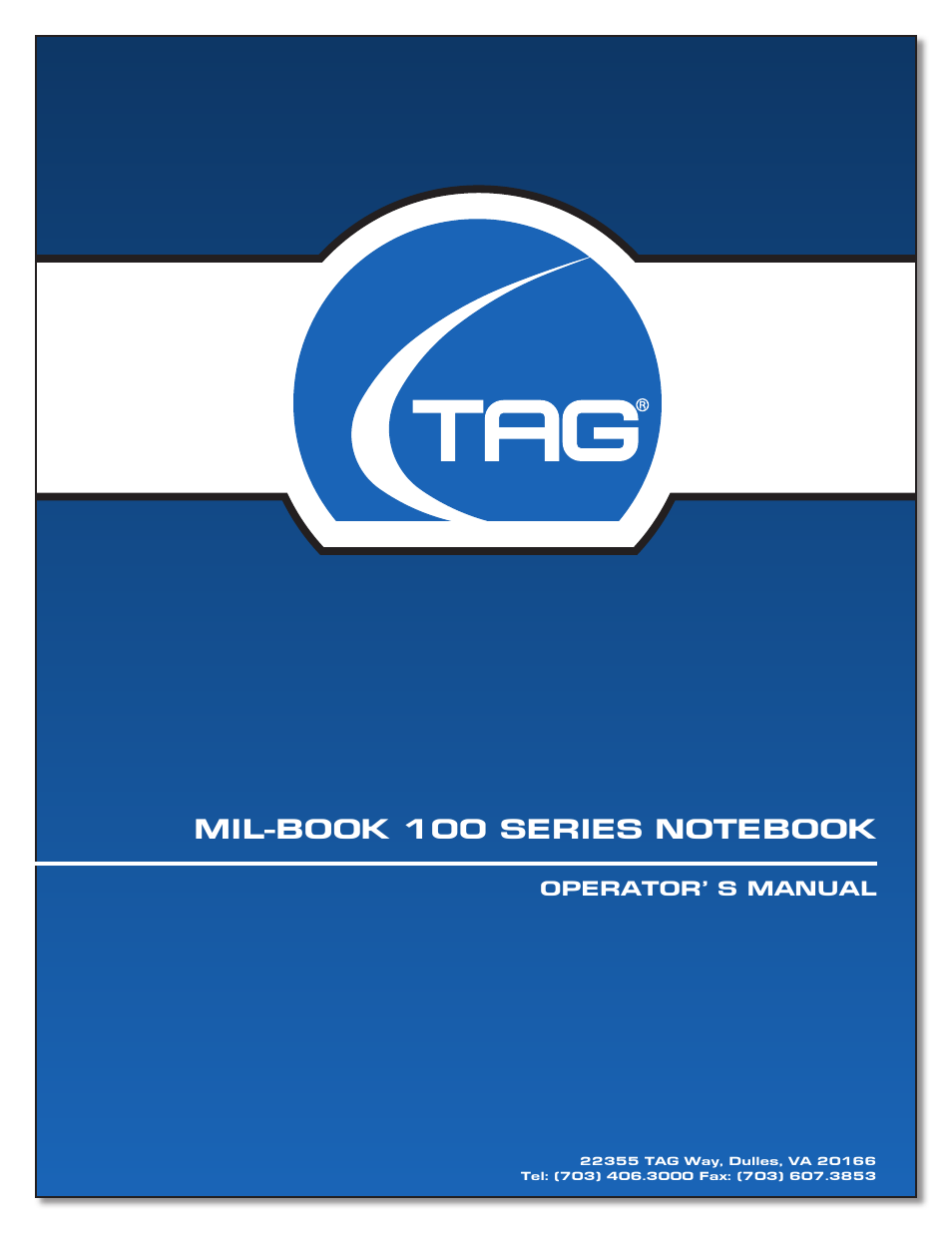 TAG MIL-BOOK 100 User Manual | 131 pages