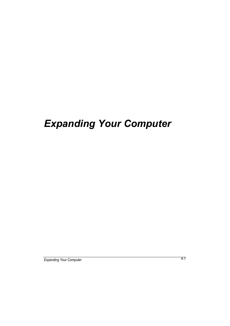 Expanding your computer | TAG MIL-BOOK 100 User Manual | Page 68 / 131