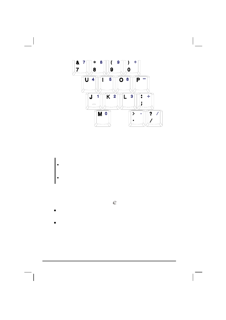 Euro symbol | TAG MIL-BOOK 200 User Manual | Page 33 / 143