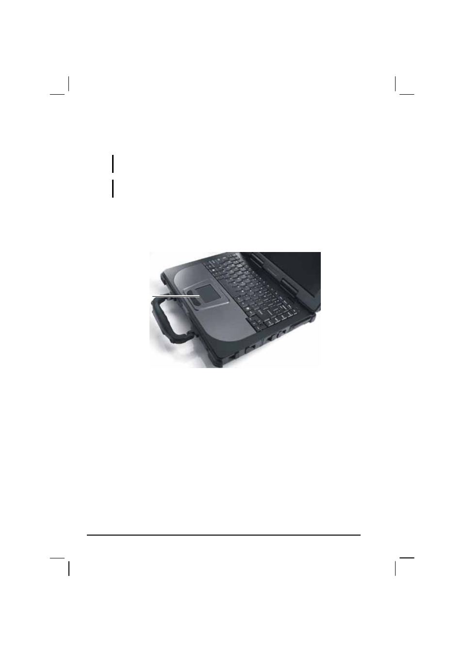 Using the touchpad | TAG MIL-BOOK 200 User Manual | Page 37 / 143