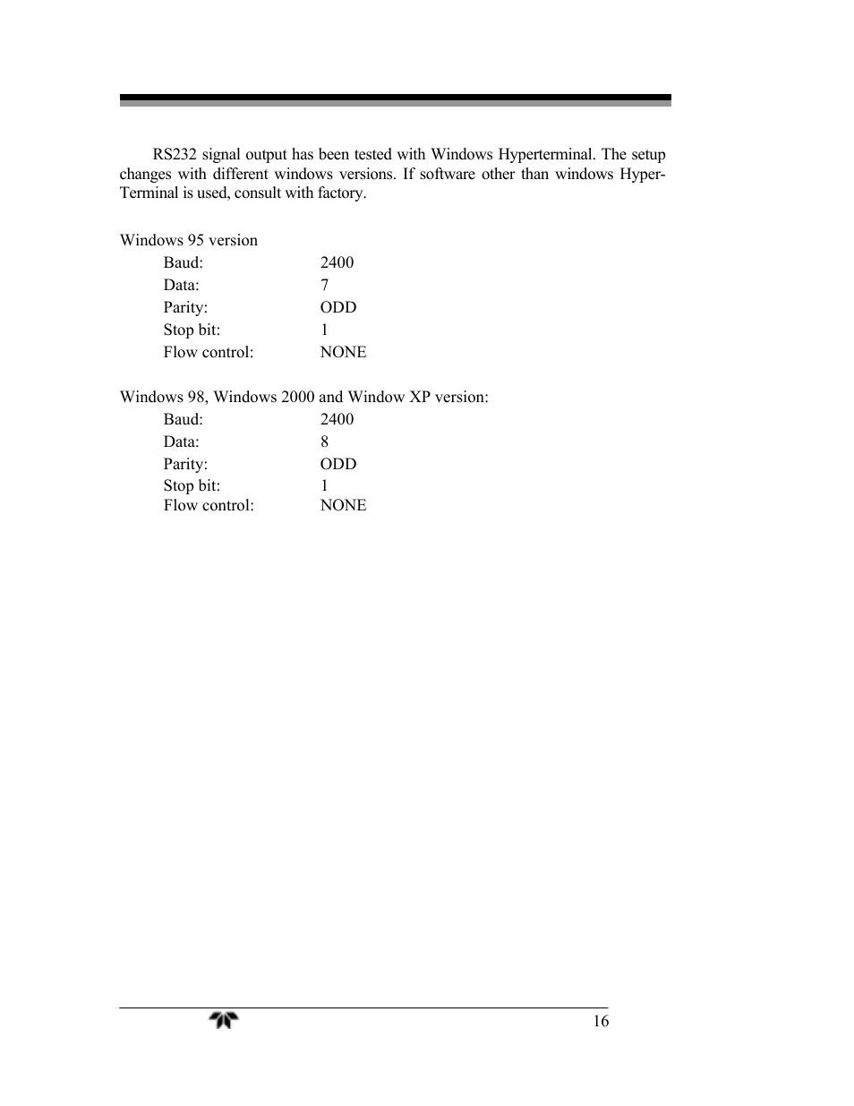 Teledyne MX300-I User Manual | Page 24 / 41