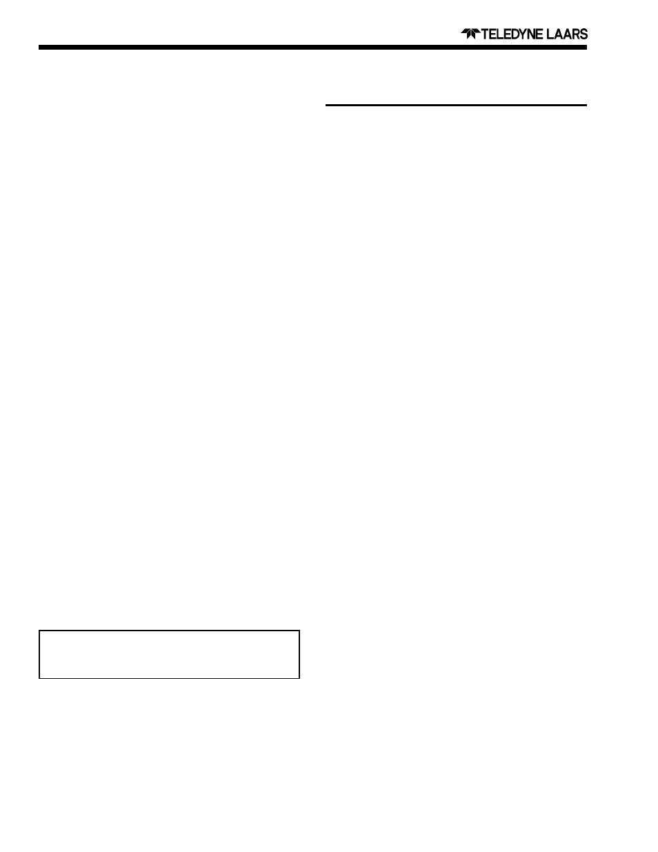 Teledyne LLD User Manual | Page 2 / 25