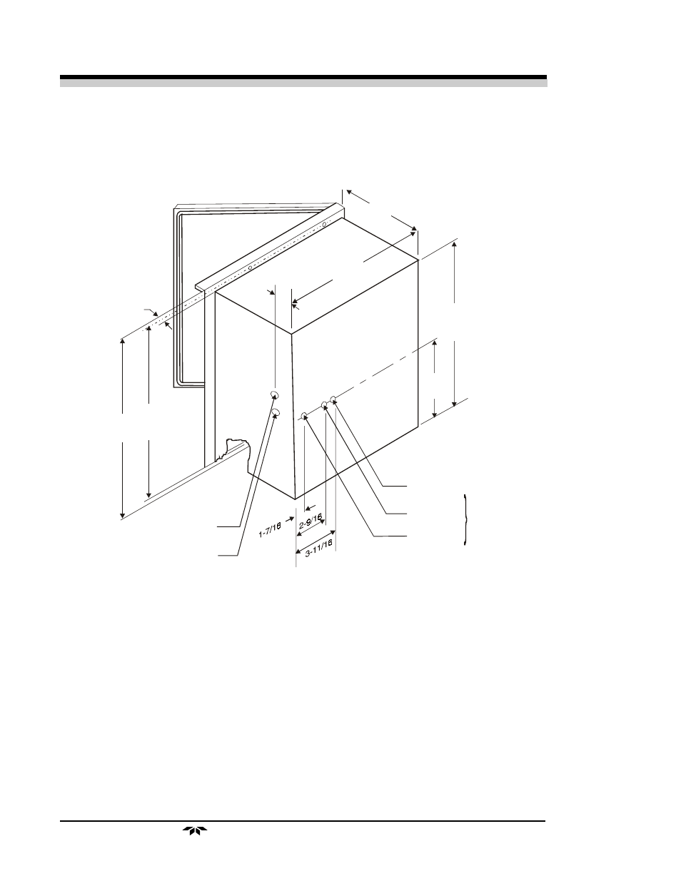 3 installation | Teledyne TRACE OXYGEN ANALYZER 356WA User Manual | Page 14 / 42