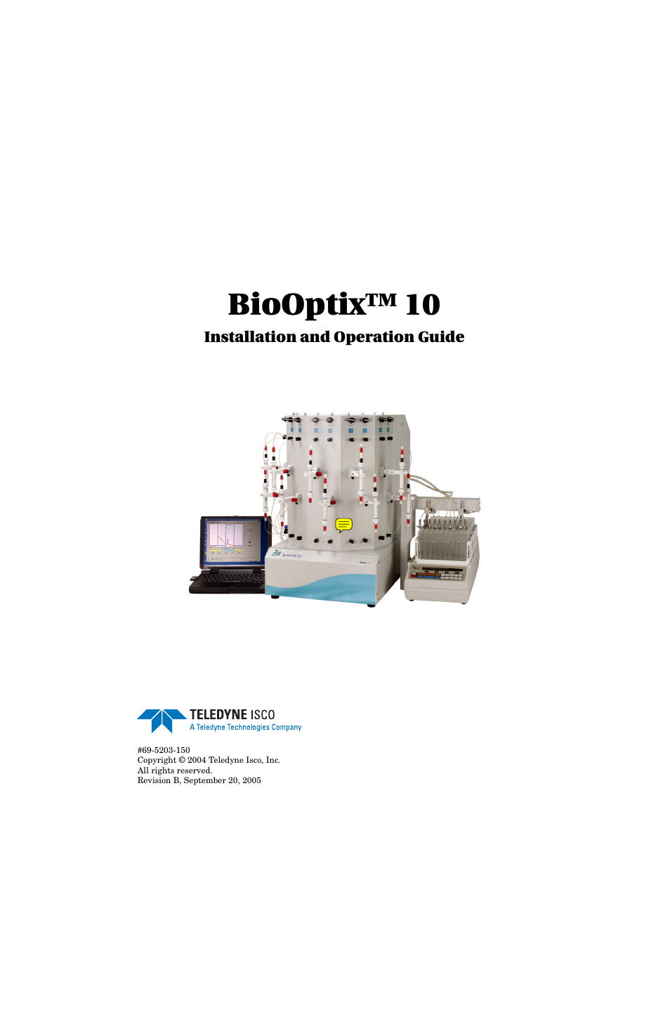 Teledyne 10 User Manual | 88 pages