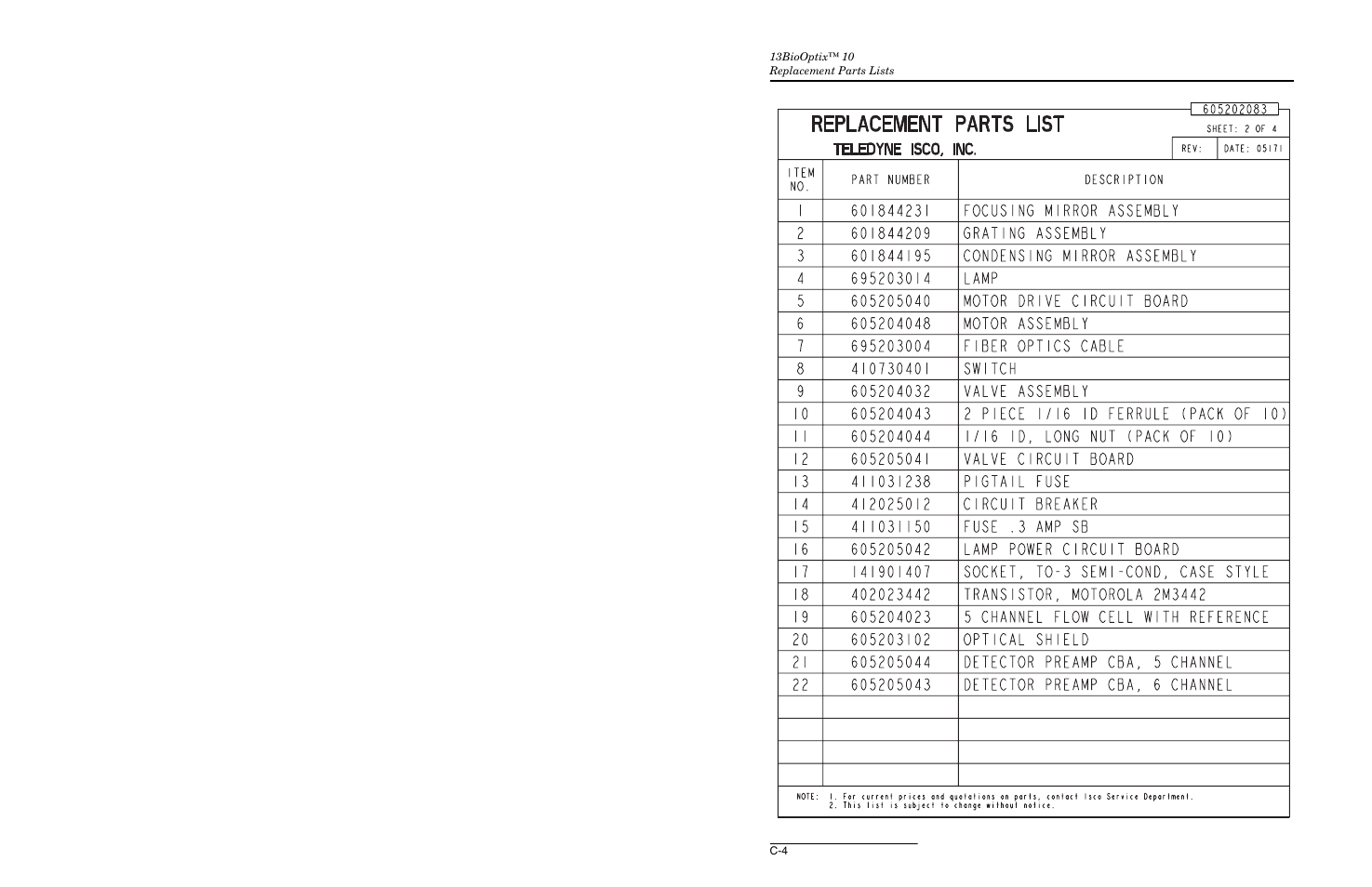 Teledyne 10 User Manual | Page 74 / 88