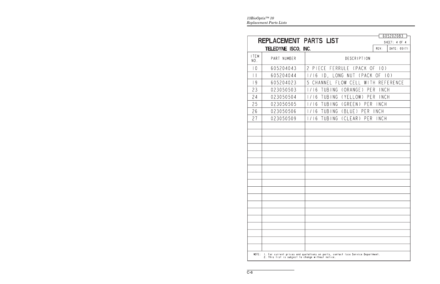 Teledyne 10 User Manual | Page 76 / 88