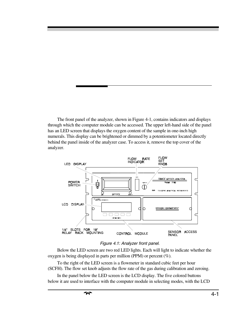 Operations | Teledyne 3160 User Manual | Page 29 / 68