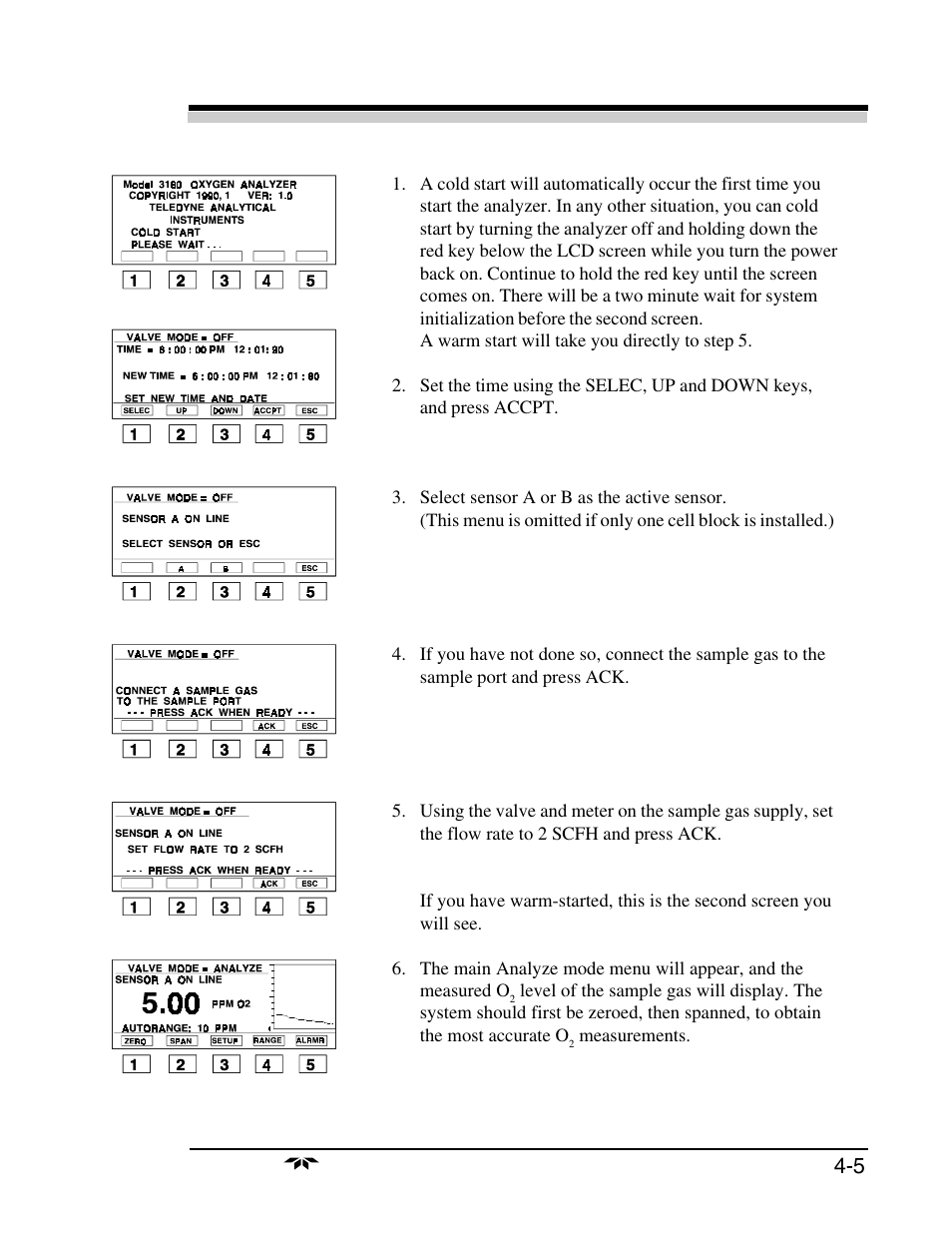 Teledyne 3160 User Manual | Page 33 / 68