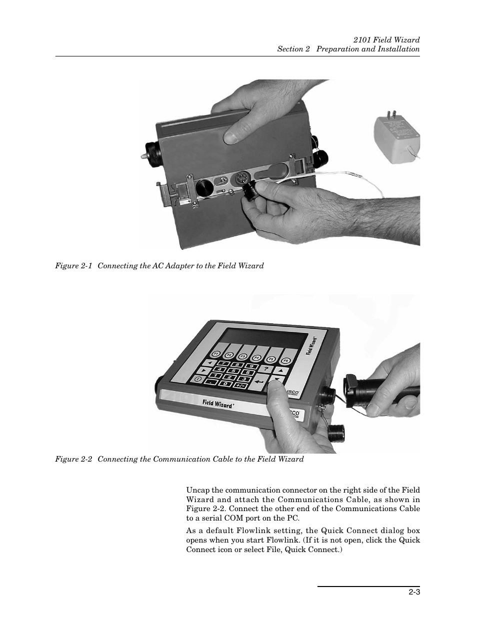 Teledyne Field Wizard 2101 User Manual | Page 17 / 76