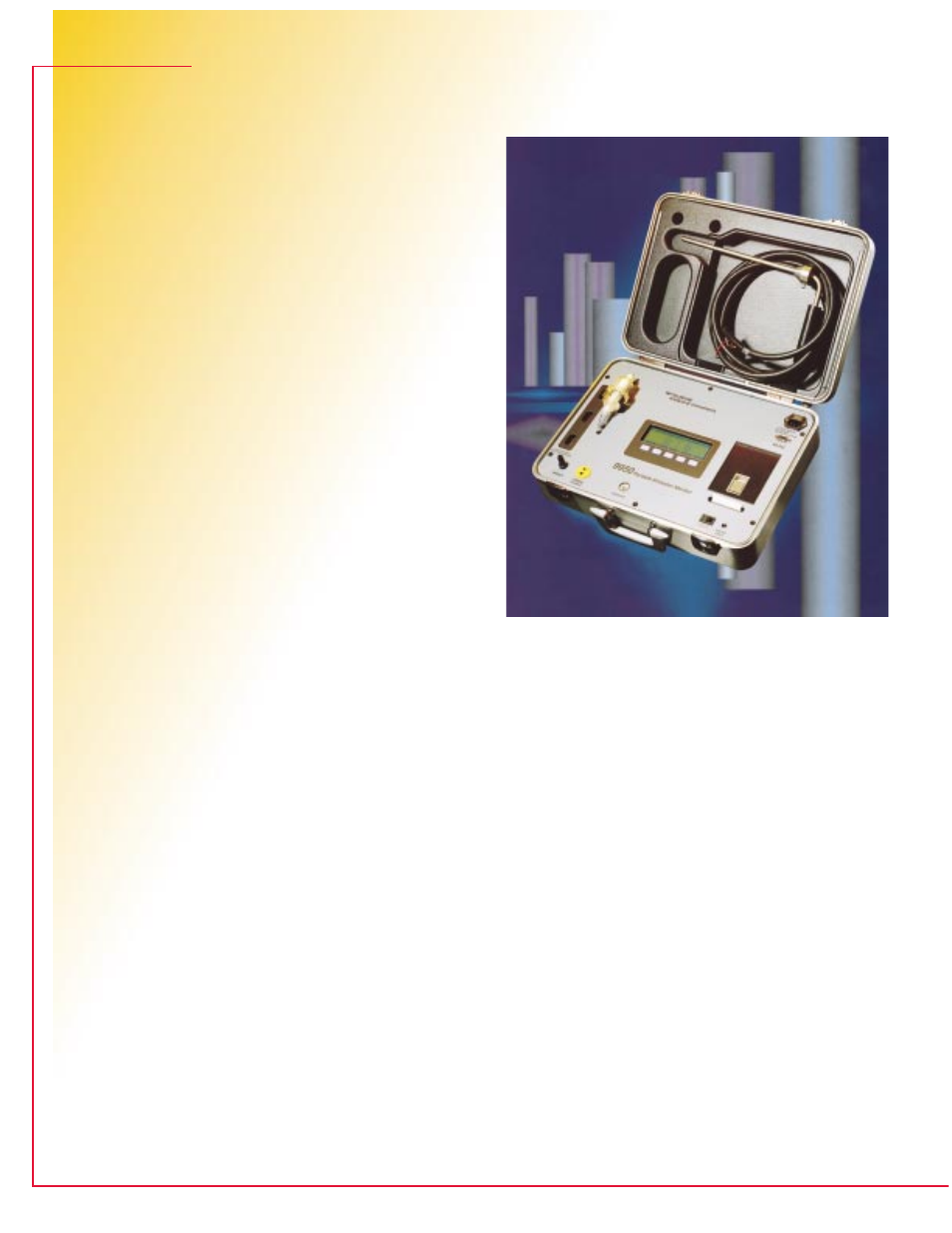 Model 9950 portable pollution emissions monitor, Features, Self-contained and easy to operate | Teledyne Portable Pollution Emissions Monitor 9950 User Manual | Page 2 / 4