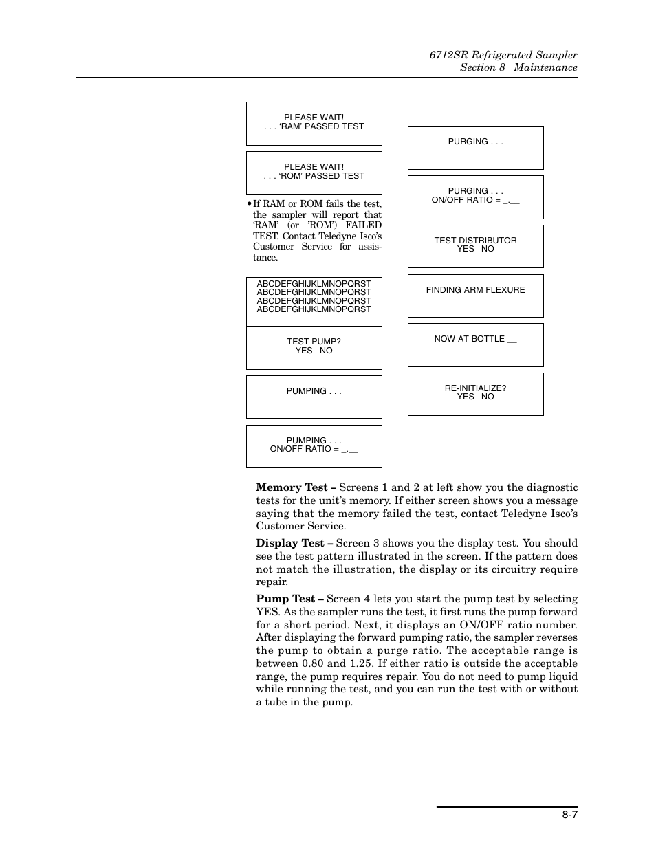 Teledyne 6712SR User Manual | Page 155 / 224