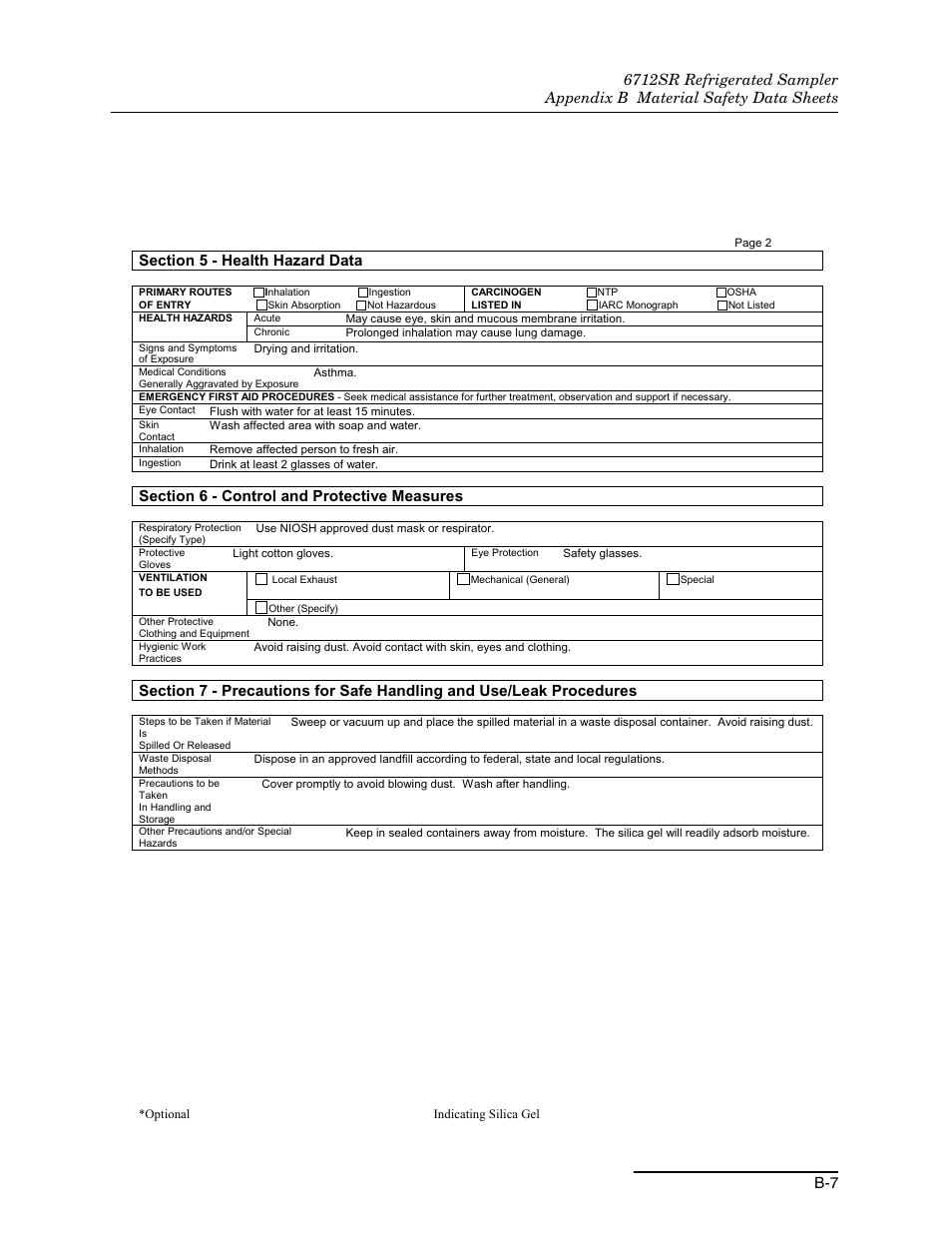 Teledyne 6712SR User Manual | Page 195 / 224