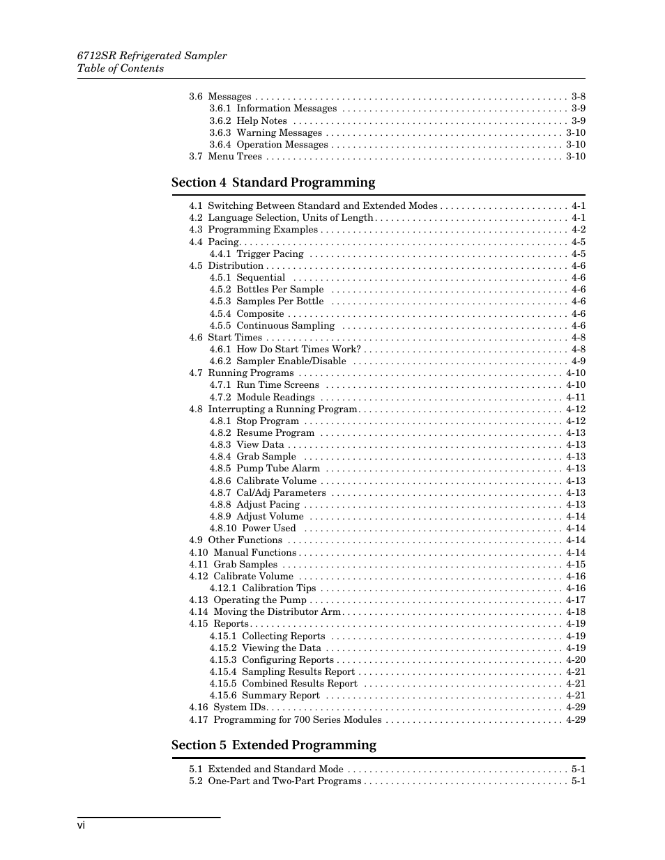 Teledyne 6712SR User Manual | Page 8 / 224