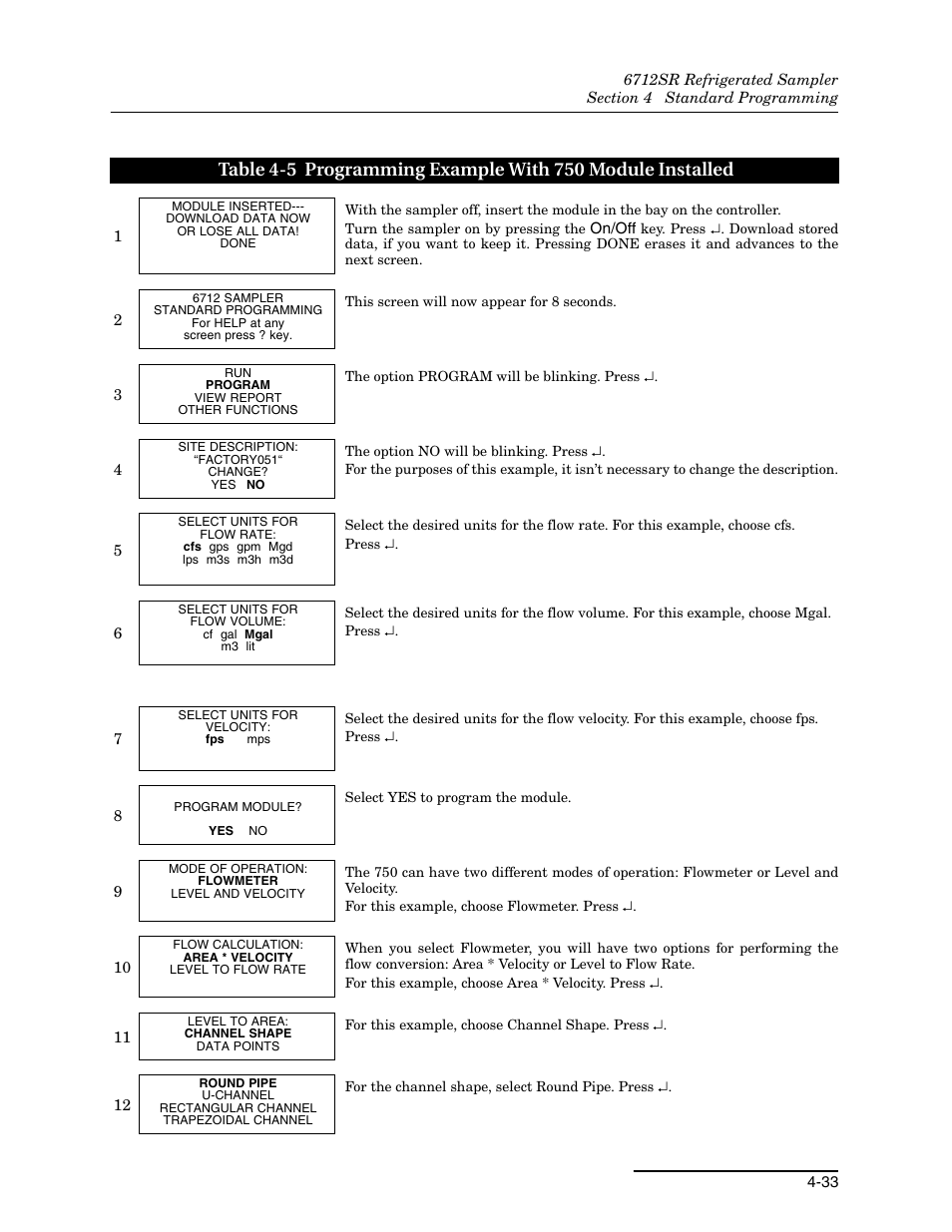 Teledyne 6712SR User Manual | Page 87 / 224