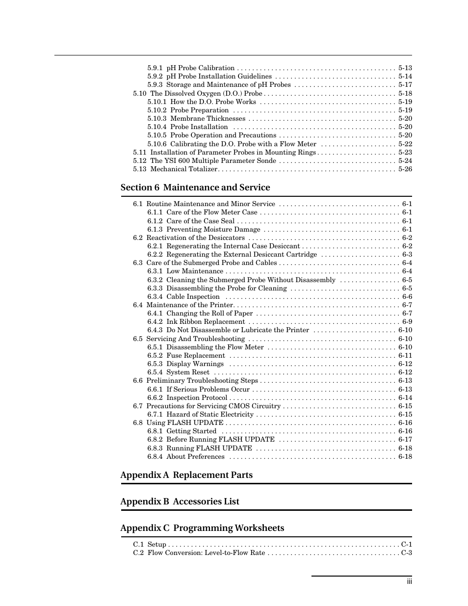 Teledyne 4220 User Manual | Page 11 / 198