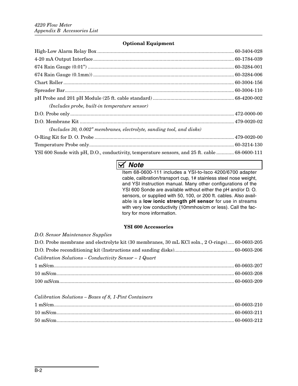 Teledyne 4220 User Manual | Page 162 / 198