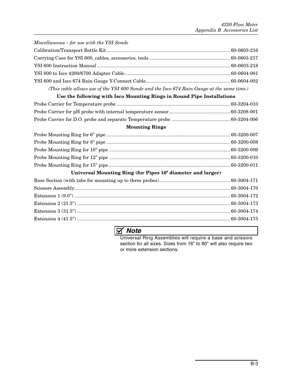 Teledyne 4220 User Manual | Page 163 / 198