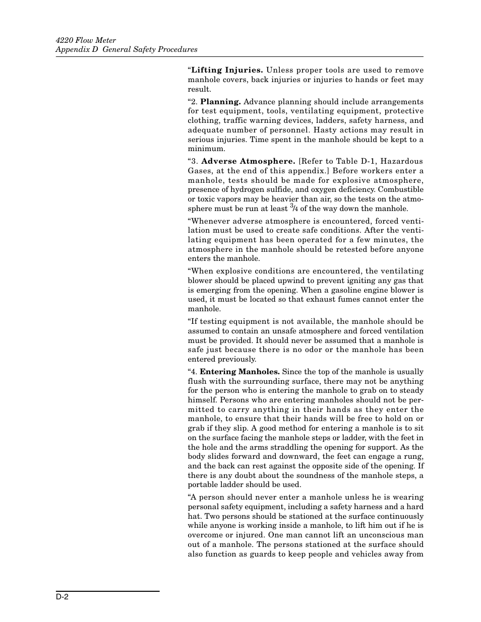 Teledyne 4220 User Manual | Page 174 / 198