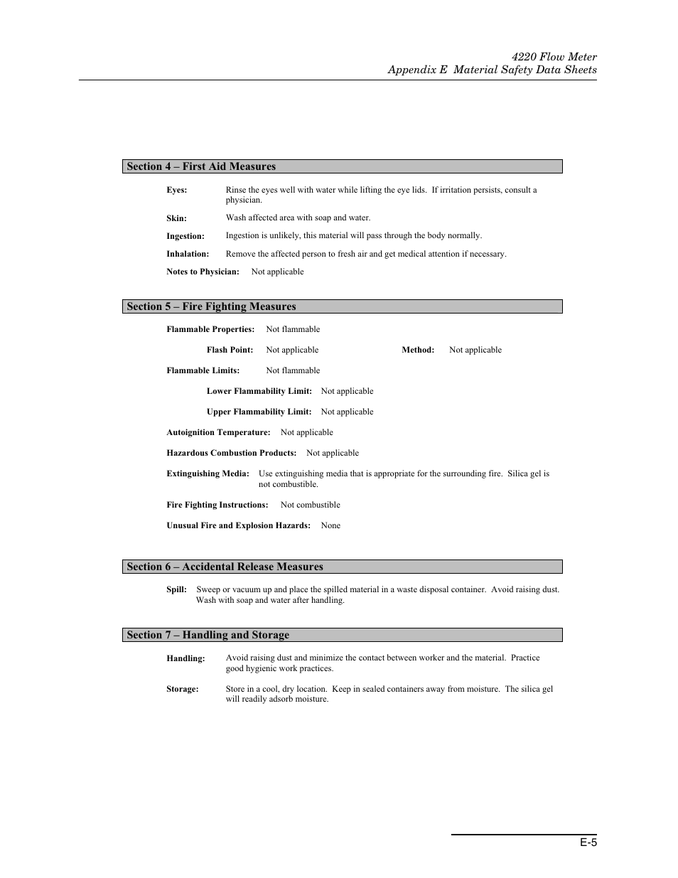 Teledyne 4220 User Manual | Page 187 / 198