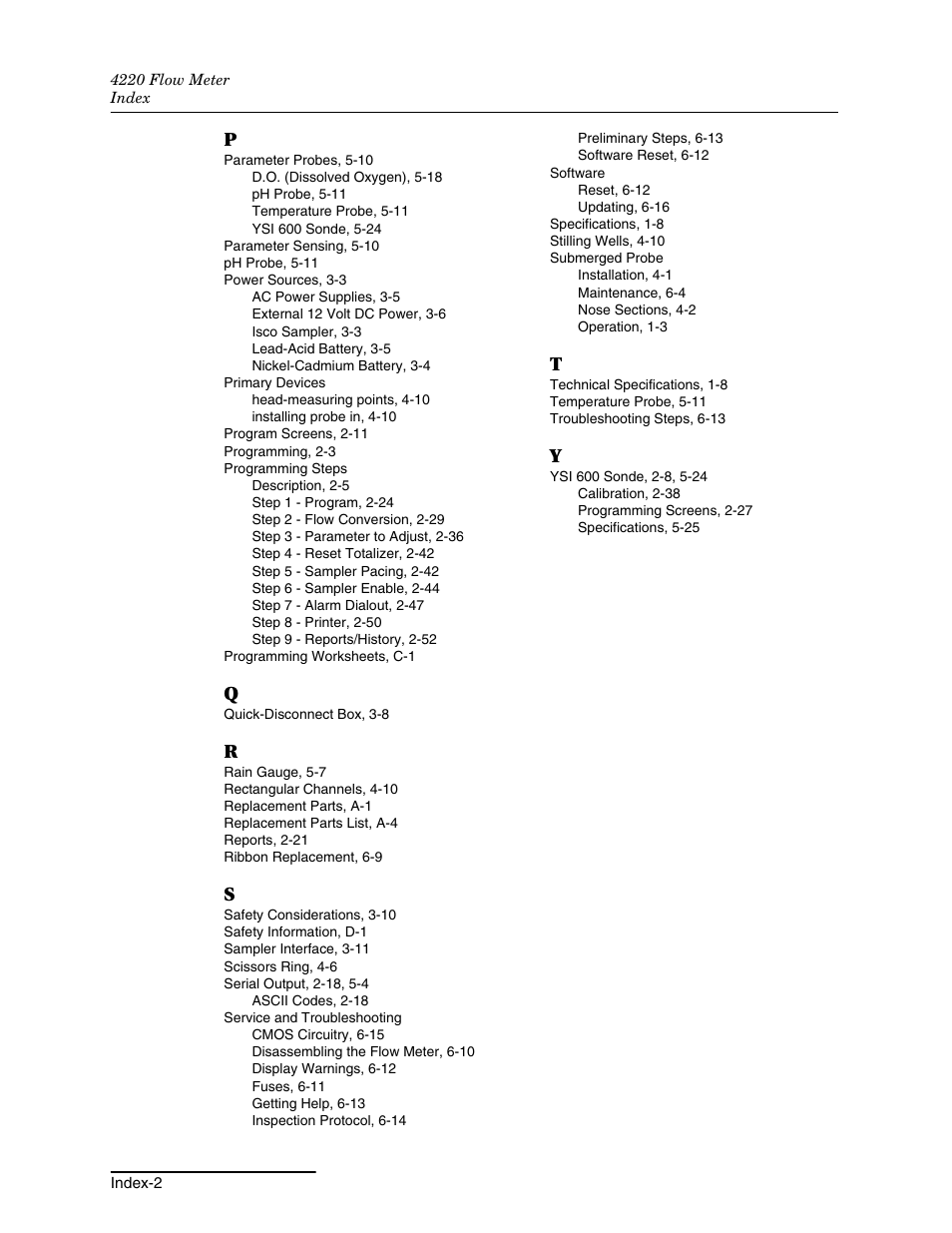 Teledyne 4220 User Manual | Page 192 / 198